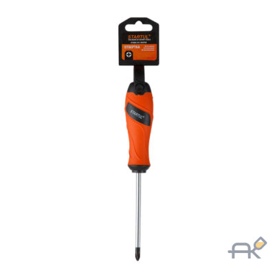 Отвертка `+` 0 80мм PH STARTUL MASTER (ST3055-080) (крестовая Phillips) (ST3055-080)